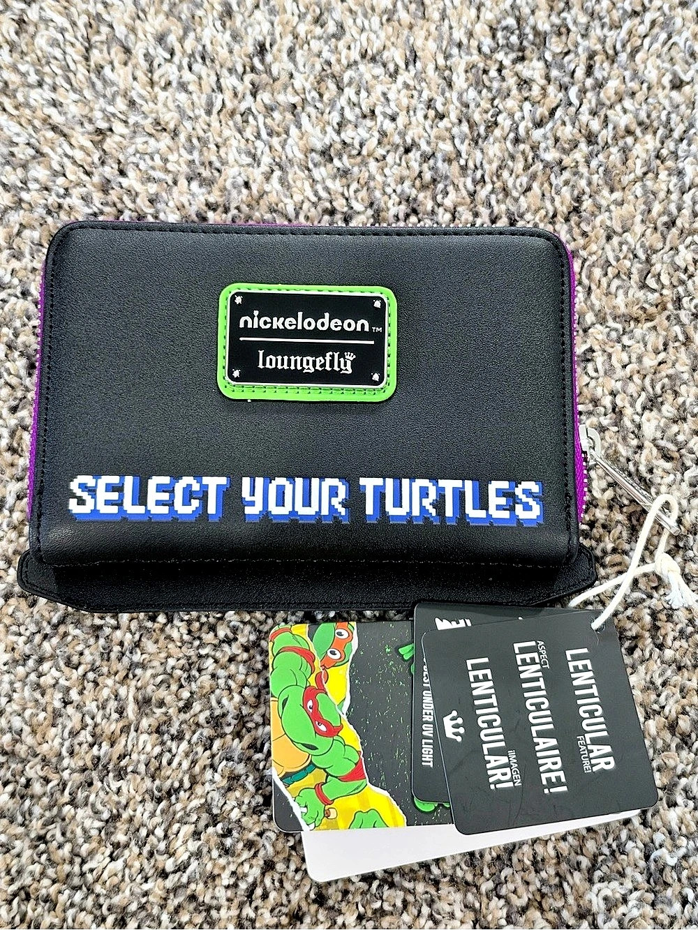 Loungefly Nickelodeon Teenage Mutant Ninja Turtles Zip Around Wallet